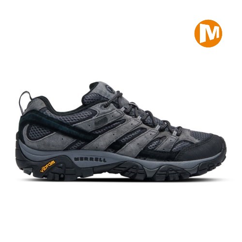 Pánské Trekové Boty Merrell Moab 2 Waterproof Šedé (CZ. BSZNU)